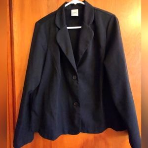 Casual black blazer. Just my Size. Women's 14.